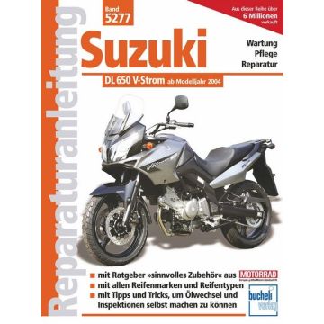 Suzuki DL 650 V-Strom (04>) Reparaturanleitung Bucheli 5277