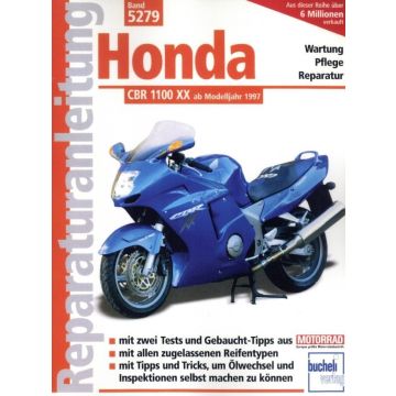 Honda CBR 1100 XX (97>) Reparaturanleitung Bucheli 5279