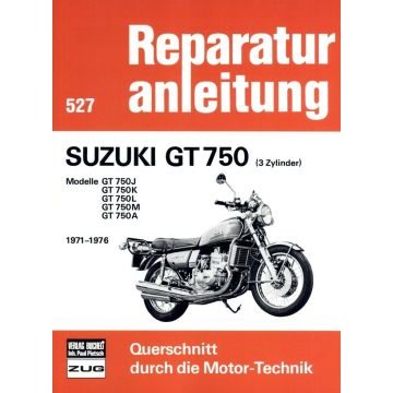 Suzuki GT 750 (71-76) Reparaturanleitung Bucheli Band 527