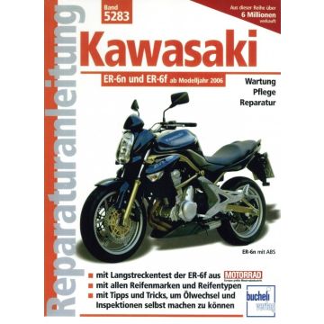Kawasaki ER-6n / ER-6f (06>) Reparaturanleitung Bucheli 5283