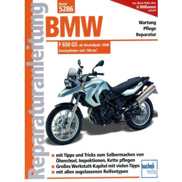 BMW F 650 GS (08>) Reparaturanleitung Bucheli 5286