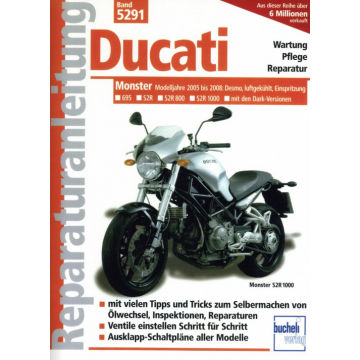 Ducati Monster (05>) Restposten Reparaturanleitung Bucheli 5291