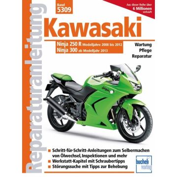 Kawasaki Ninja 250 R (08-12) Ninja 300 (13>) Reparaturanleitung Bucheli 5309