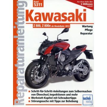 Kawasaki Z 800 Z 800e (13>) Reparaturanleitung Bucheli 5311