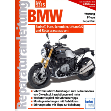 BMW RnineT (14>) Reparaturanleitung Bucheli 5315