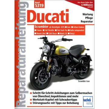 Ducati Scrambler (15>) Reparaturanleitung Bucheli 5319