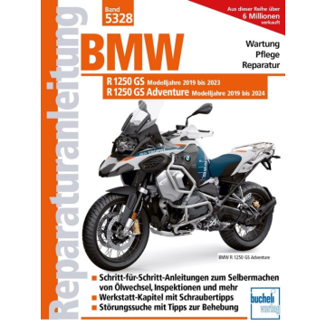 BMW R 1250 GS, Adventure ab 2019 Reparaturanleitung Bucheli 5328