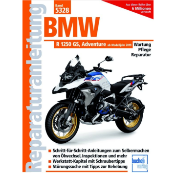 BMW R 1250 GS, Adventure ab 2019 Reparaturanleitung Bucheli 5328