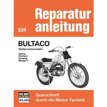 Bultaco Wettbewerbsmodelle Reparaturanleitung Bucheli Band 534