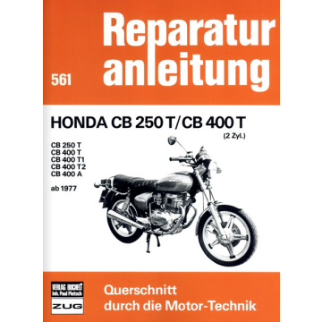 Honda CB 250 T CB 400 T Reparaturanleitung Bucheli 561