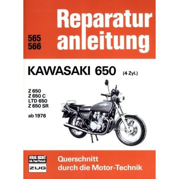 Kawasaki 650 4 Zyl. (76>) Reparaturanleitung Bucheli 565+566