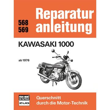 Kawasaki 1000 (76>) Reparaturanleitung Bucheli 568+569