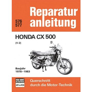 Honda CX 500 V2 (78-83) Reparaturanleitung Bucheli 576+577