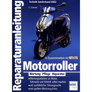 Motorroller Wartung Pflege Reparatur Reparaturanleitung Bucheli Special 6002