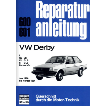 VW Derby (1978-1981) Reparaturanleitung Bucheli 600