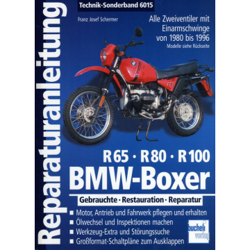 BMW Boxer R65 R80 R100 Reparaturanleitung Bucheli Special 6015