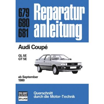 Audi Coupe B2 (80>) Reparaturanleitung Bucheli 679