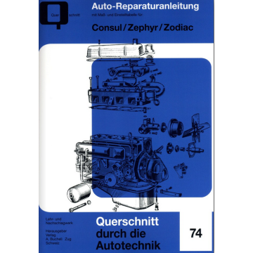Consul / Zephyr / Zodiac Reparaturanleitung Bucheli 74