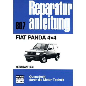 Fiat Panda 4x4 Typ 141 (83-91) Reparaturanleitung Bucheli 807