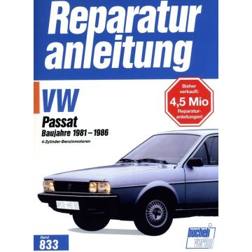 VW Passat B2 Benziner 1,3 l /1,6 l /1,8 l (81-86) Reparaturanleitung Bucheli 833