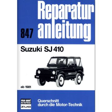 Suzuki SJ 410 Reparaturanleitung Bucheli 847