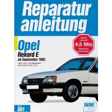 Opel Rekord E (82>) Reparaturanleitung Bucheli 881