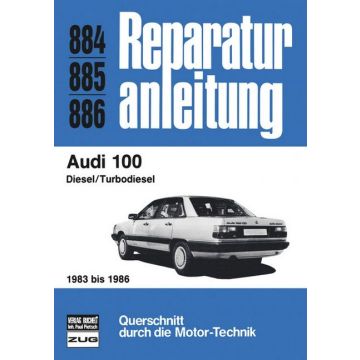 Audi 100 C3 Diesel / Turbodiesel (83-86) Reparaturanleitung Bucheli 884