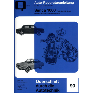 Simca 1000 Reparaturanleitung Bucheli 90