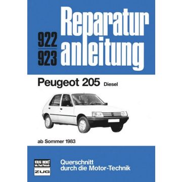 Peugeot 205 Diesel (83>) Reparaturanleitung Bucheli 922
