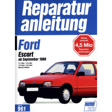 Ford Escort (ab 09.1986) Reparaturanleitung Bucheli 961
