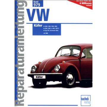 VW Käfer / Karmann Ghia (68>) Reparaturanleitung Bucheli 979