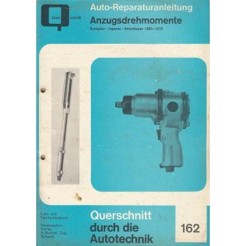 Anzugsdrehmomente Oldtimer 1963-1970 Reparaturanleitung