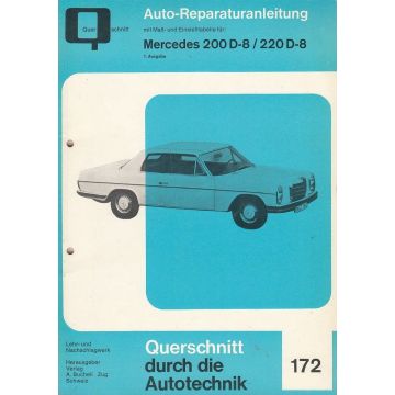 Mercedes 200 D/8 | 220 D/8 (Strich 8 / W113|114) Reparaturanleitung