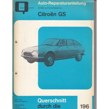 Citroen GS (70-79) - Reparaturanleitung
