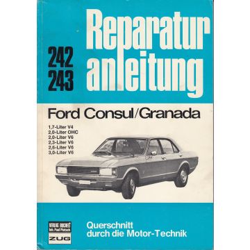 Ford Consul / Granada V4 / V6 / OHC (72-77) - Reparaturanleitung Bucheli