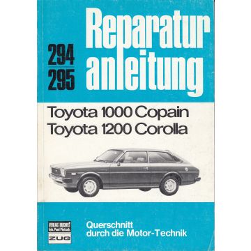 Toyota 1000 / Corolla 1200 - Reparaturanleitung