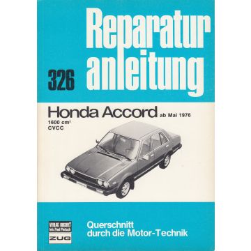 Honda Accord(76-81) - Reparaturanleitung