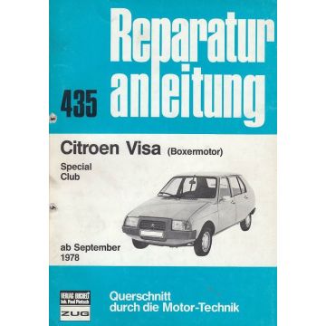 Citroen Visa Special / Club mit Boxermotor (ab 9.1979) - Reparaturanleitung
