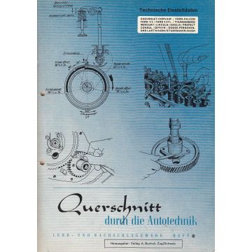 Einstelldaten Amerikaner - Reparaturanleitung
