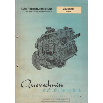 Vauxhall Cresta - Reparaturanleitung