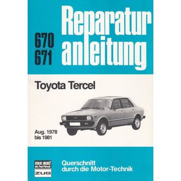 Toyota Tercel (1978 - 1981) - Reparaturanleitung