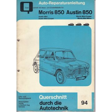 Austin / Morris Mini / Mini-Cooper  (59-67) - Reparaturanleitung