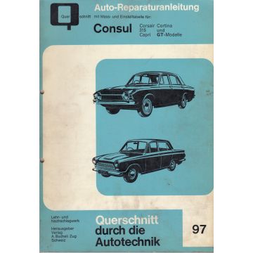 Ford Consul 315 Corsair Capri  - Reparaturleitfaden