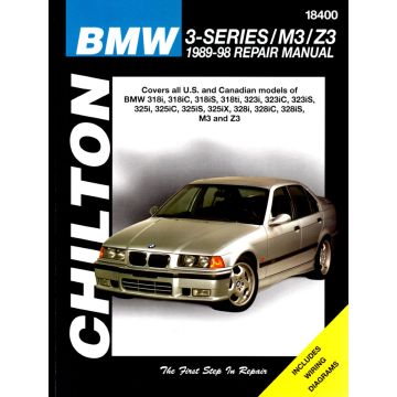 BMW 3er E36 (89-98) incl. M3 Z3 Repair Manual Chilton Reparaturanleitung