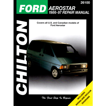 Ford Aerostar (86-97) Repair Manual Chilton Reparaturanleitung