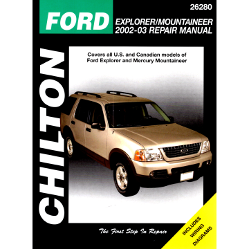 Ford Explorer Mountaineer (02-03) Repair Manual Chilton Reparaturanleitung