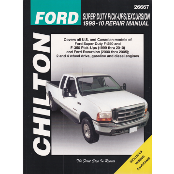 Ford Super Duty Pick-Ups Excursion (99-02) Repair Manual Chilton Reparaturanleitungen