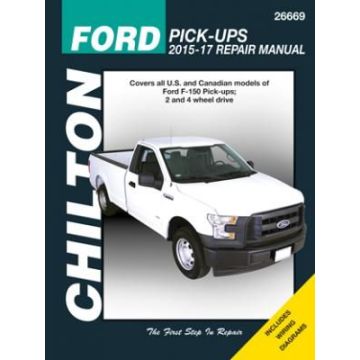 Ford F-150 (2015-2017) Repair Manual Chilton Reparaturanleitung