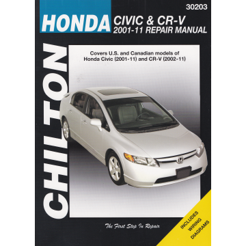 Honda CR-V Civic (01-04) Repair Manual Chilton Reparaturanleitungen