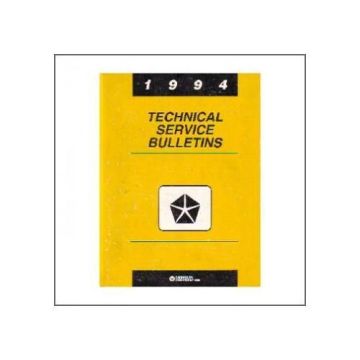 Chrysler Technical Service Bulletins (94) - Werkstatthandbuch